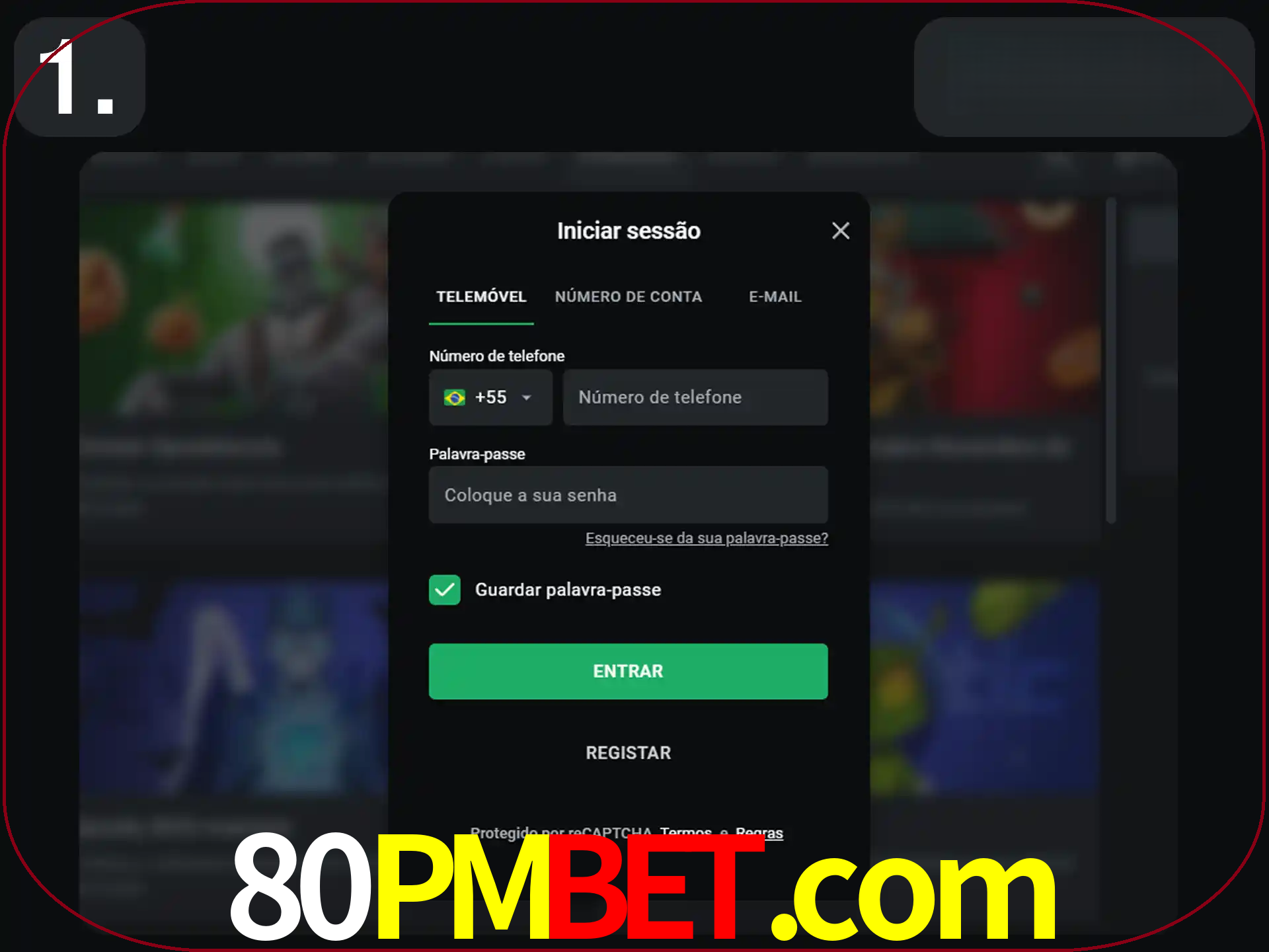 Acesse o site.