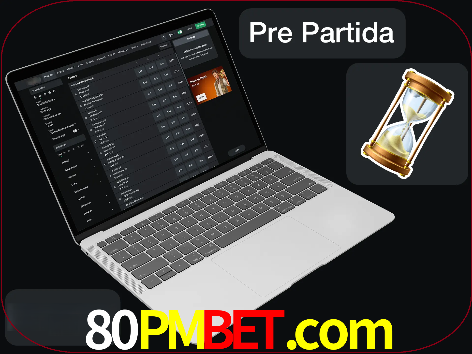 Fazer apostas em partidas futuras.